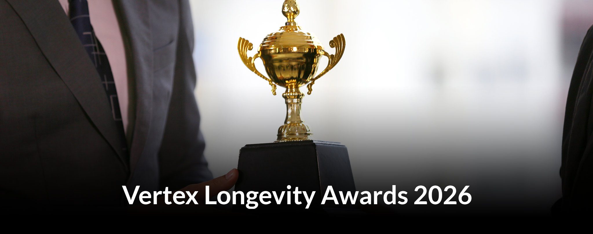 Vertex Longevity Awards 2026 gold trophy symbolizing employee recognition and long-term organizational commitment